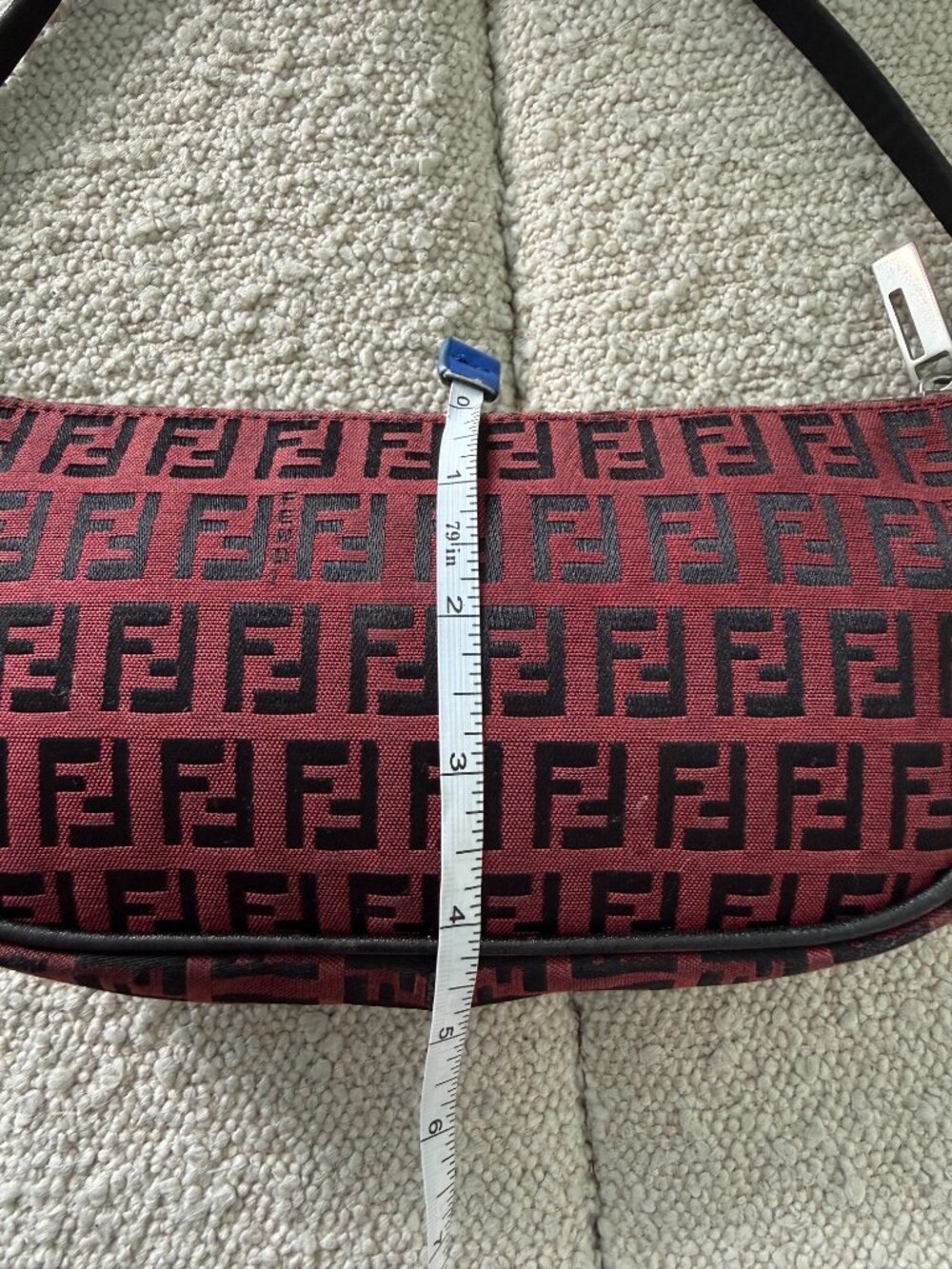 Rare FENDI Zucchino Pochette - Picture 3 of 9